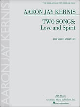 Two Songs: Love and Spirit Vocal Solo & Collections sheet music cover